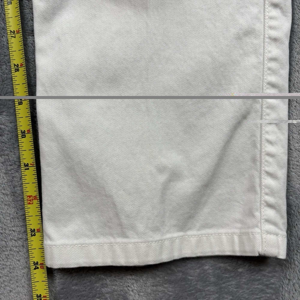 Ermenegildo Zegna Mens White Jeans Size 34x34 Quiet Luxury Preppy - Picture 6 of 8